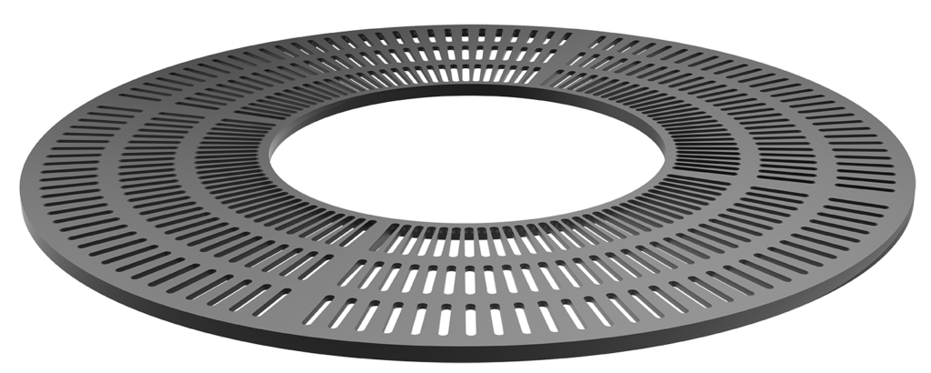 ROUND TREE GRATING